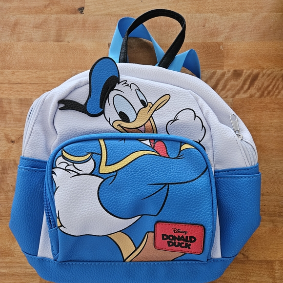 Disney Handbags - Donald Duck Mini Backpack - Blue & White